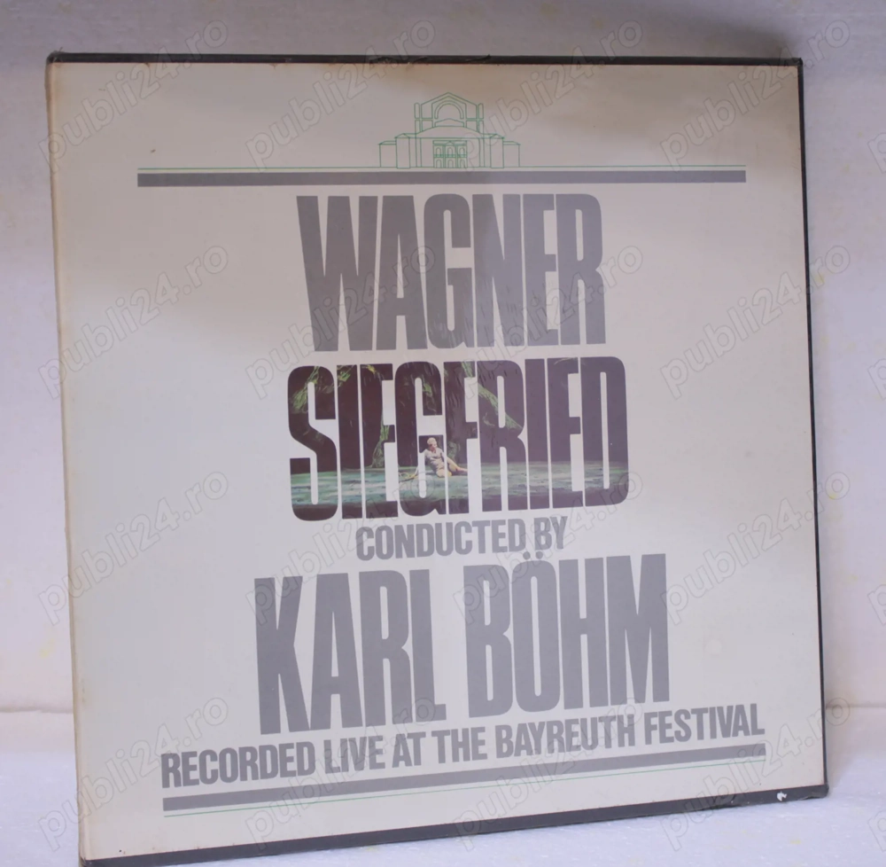 Vinil 4 LP-uri Wagner-Siegfried(sigilat).