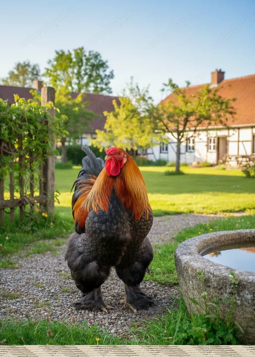 Găini si cocoși Rasă Brahma 