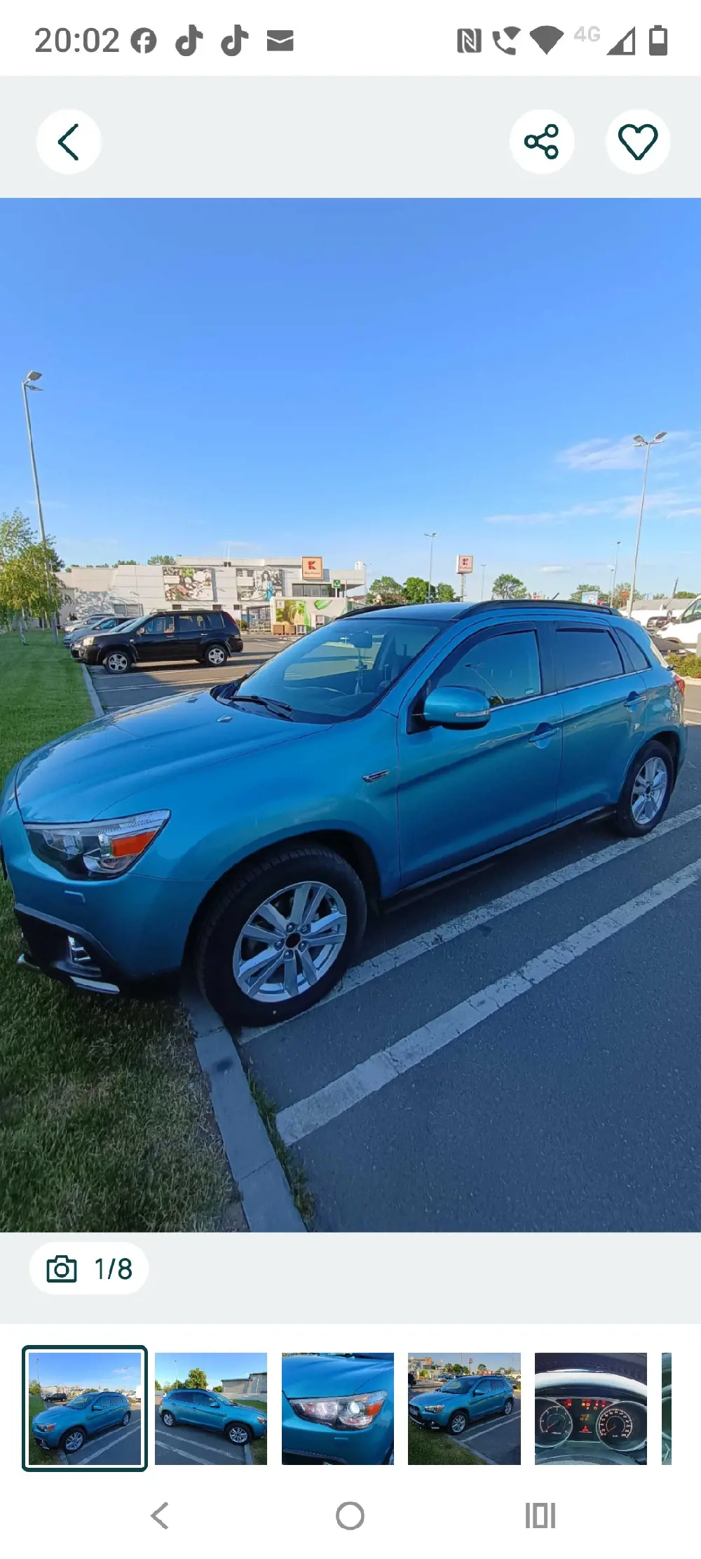 Vand Mitsubishi Asx,4*2, motorizare 1.8 cc,150 cp.,an 2011.