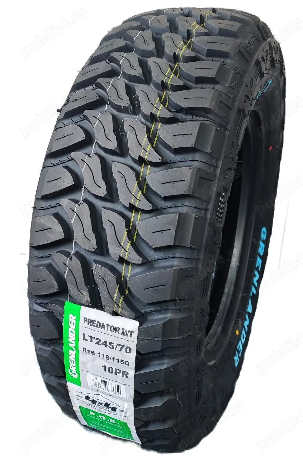 Anvelope noi teren 245/70 R16 118/115Q Grenlander Predator M/T