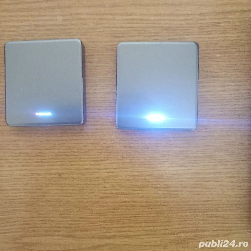 bateri wireless stare buna pretul afisat pe ambele 