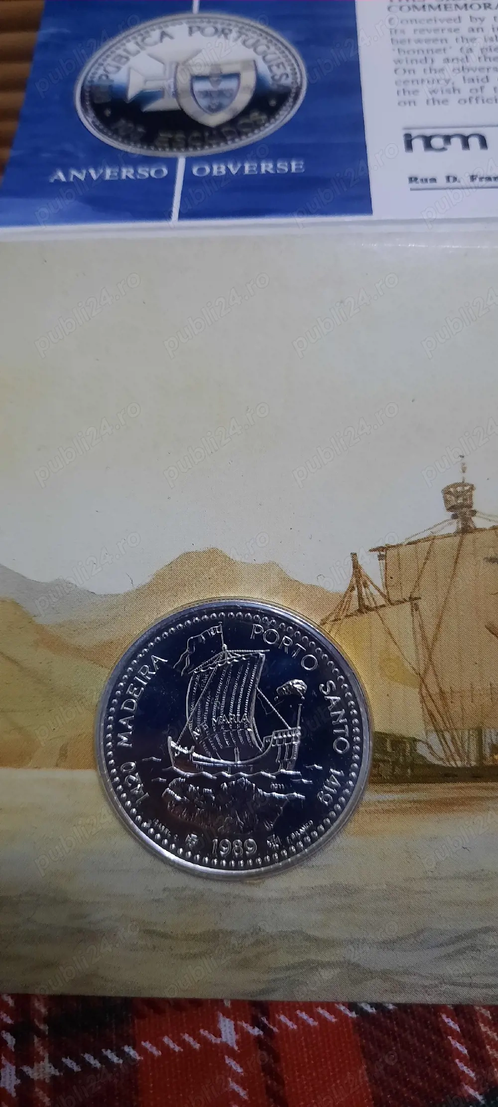 monedă comemorativă din  argint 