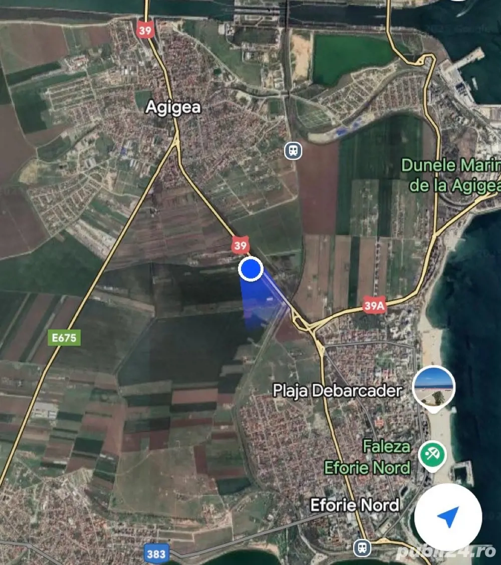 Teren intravilan Agigea 500 m2