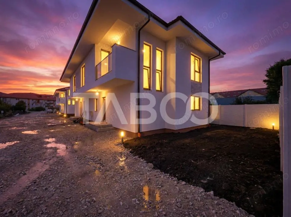 Casa de vanzare cu 4 camere in Floresti zona Muzeul Apei tip duplex 