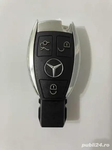 Mercedes Carcasa cheie cu 3 butoane