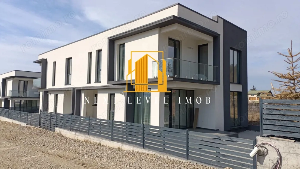 Case tip duplex de LUX, lângă lacul Budeasa – confort, natură și rafinament