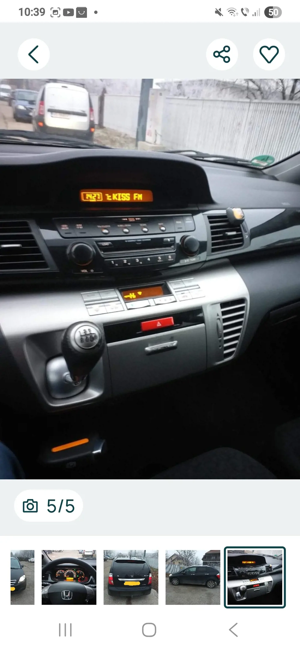 Vand honda frv an fabricație 2006