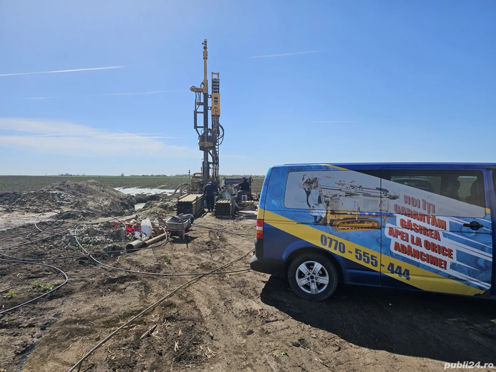 SEF sondor & AJUTOR sondor salariu 6000+ diurna + cazare