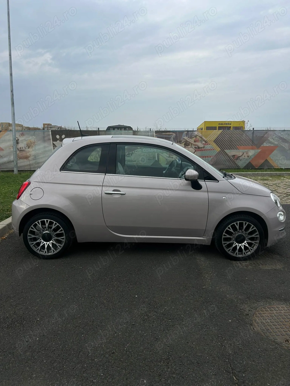 Fiat 500 Pink Powder 