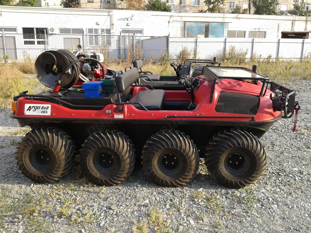 Sistem stingere pentru vehicul Argo 8x8 