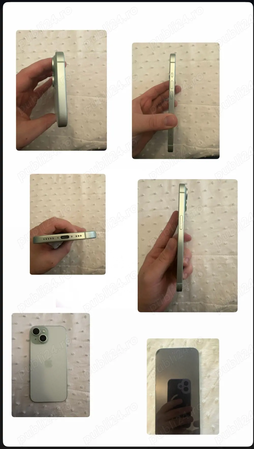 Iphone 15 green  verde