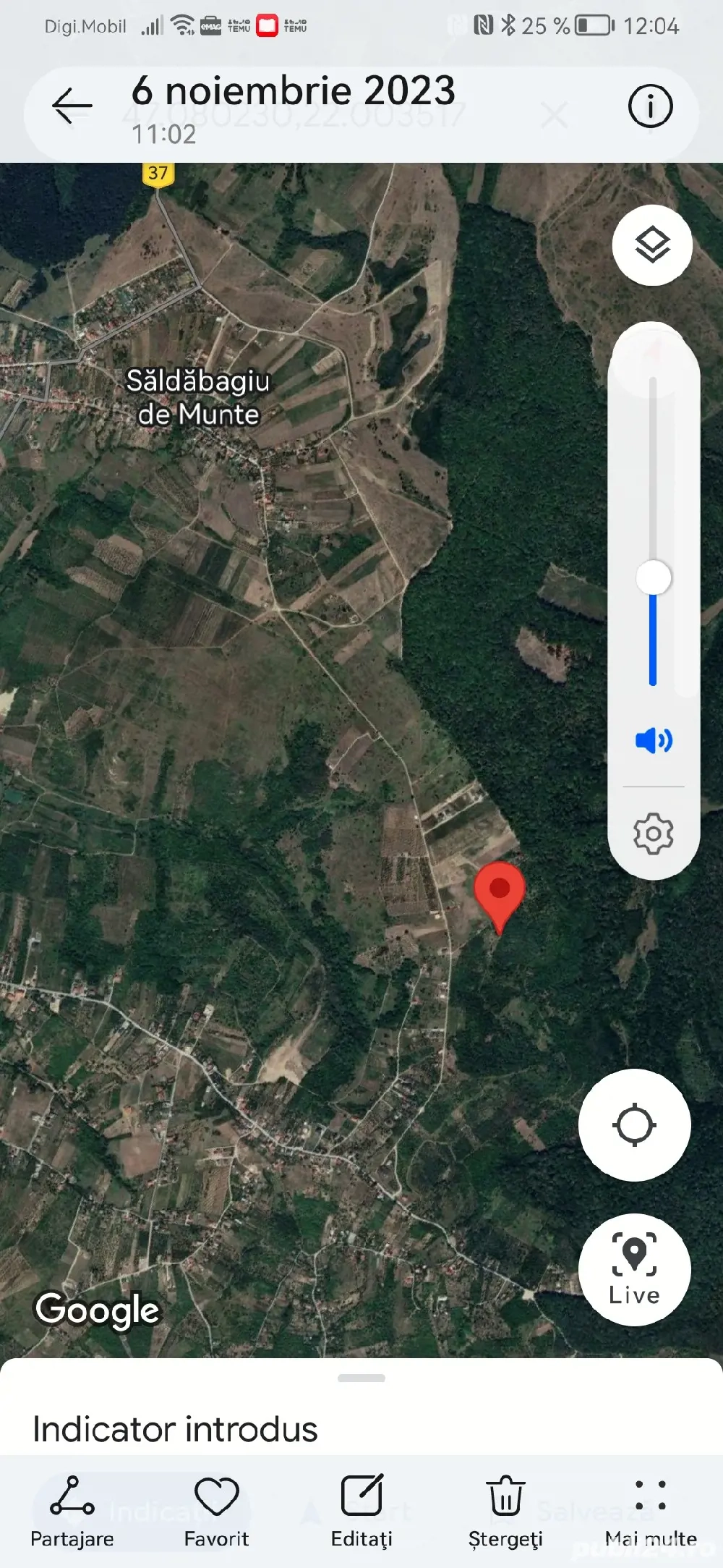 Vând 4039 mp teren extravilan 