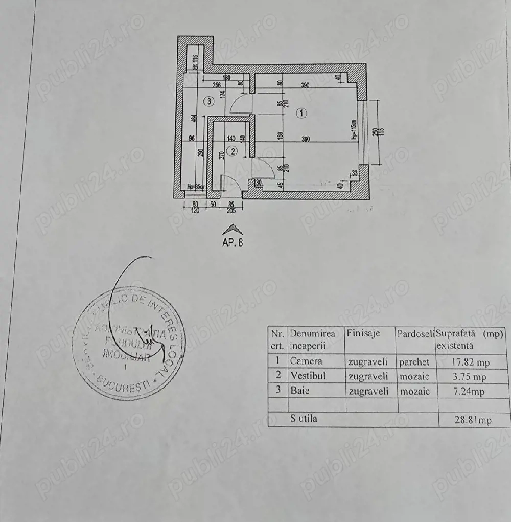 Garsonieră Sector 2