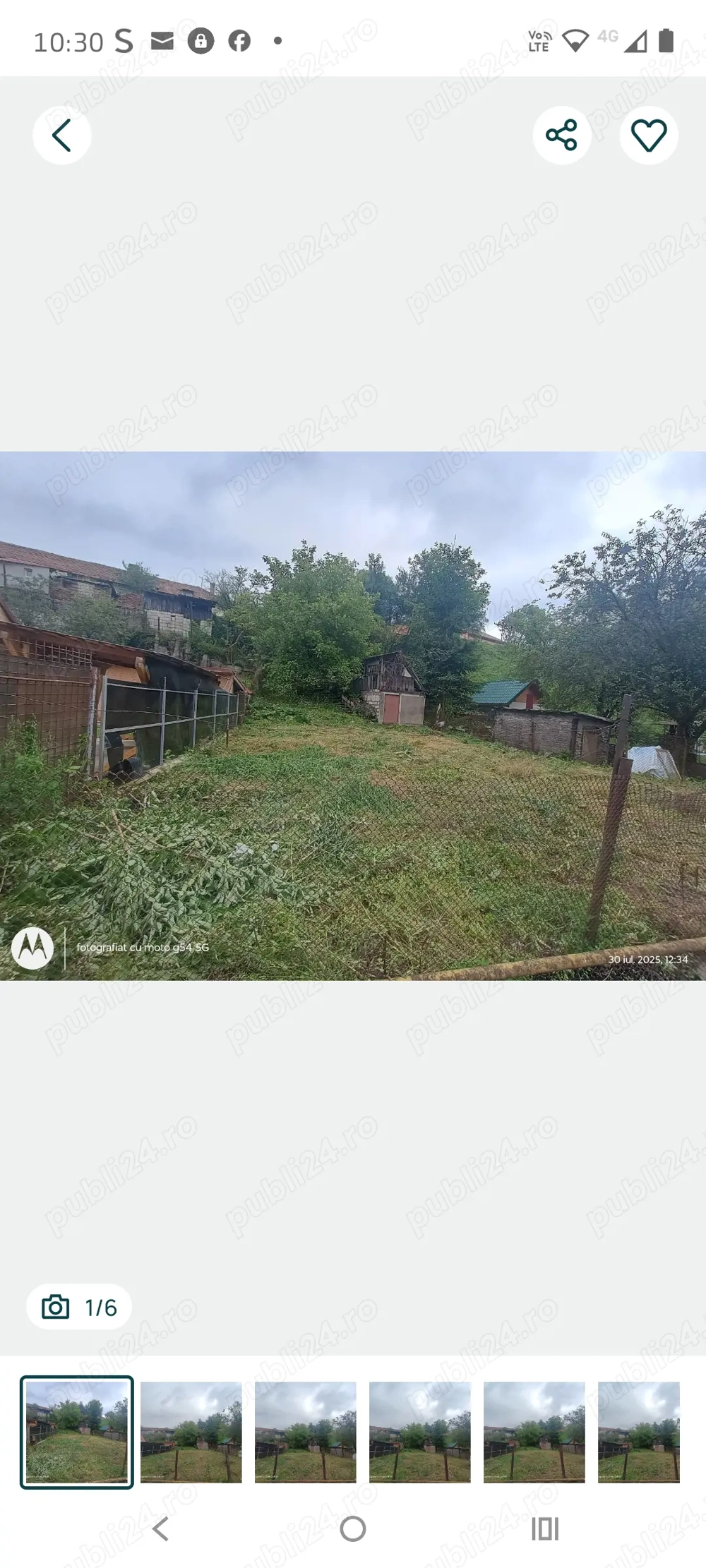 Teren intravilan zonă de vis