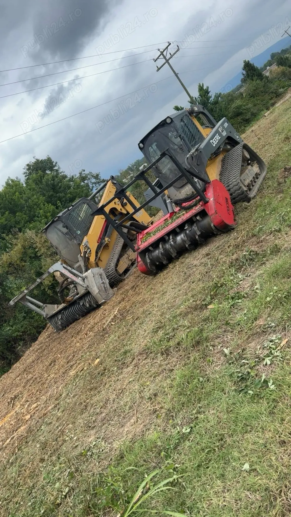 Inchiriez tocator forestier pentru defrisarea terenurilor agricole 