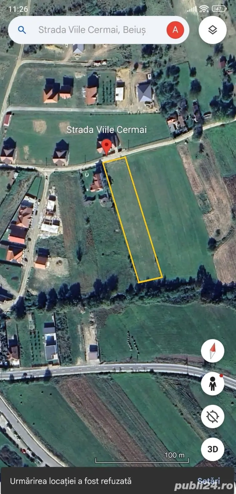 Teren intravilan Beiuș 