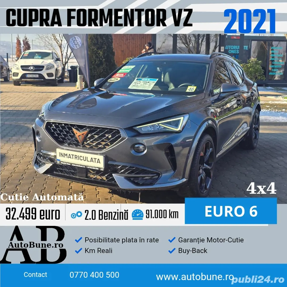 Cupra Formentor VZ 2.0 Benzina 310 CP