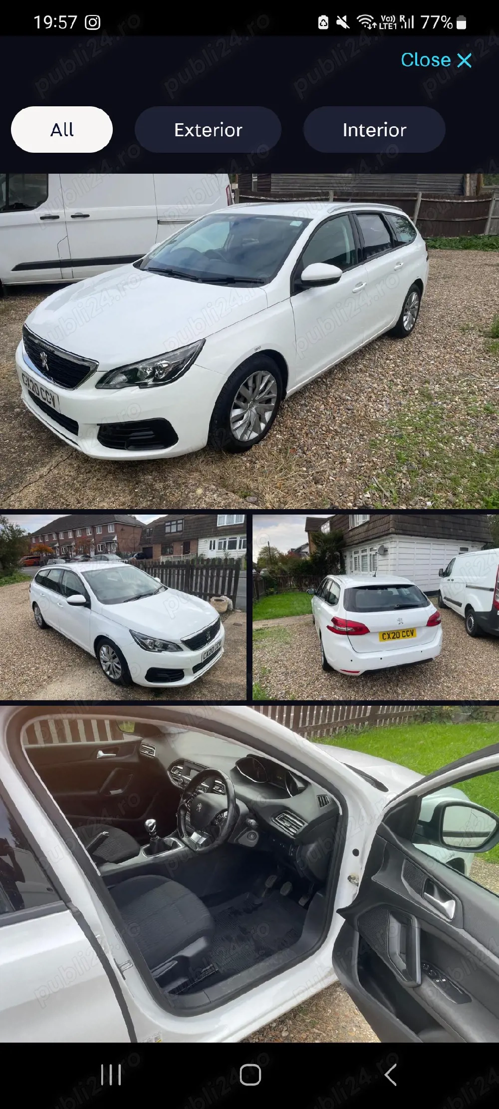 Peugeot 308 2020 1.5 Hdi Euro 6 Anglia