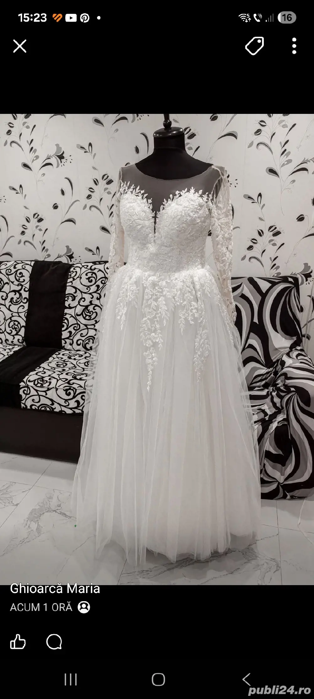 vand rochie de mireasa 