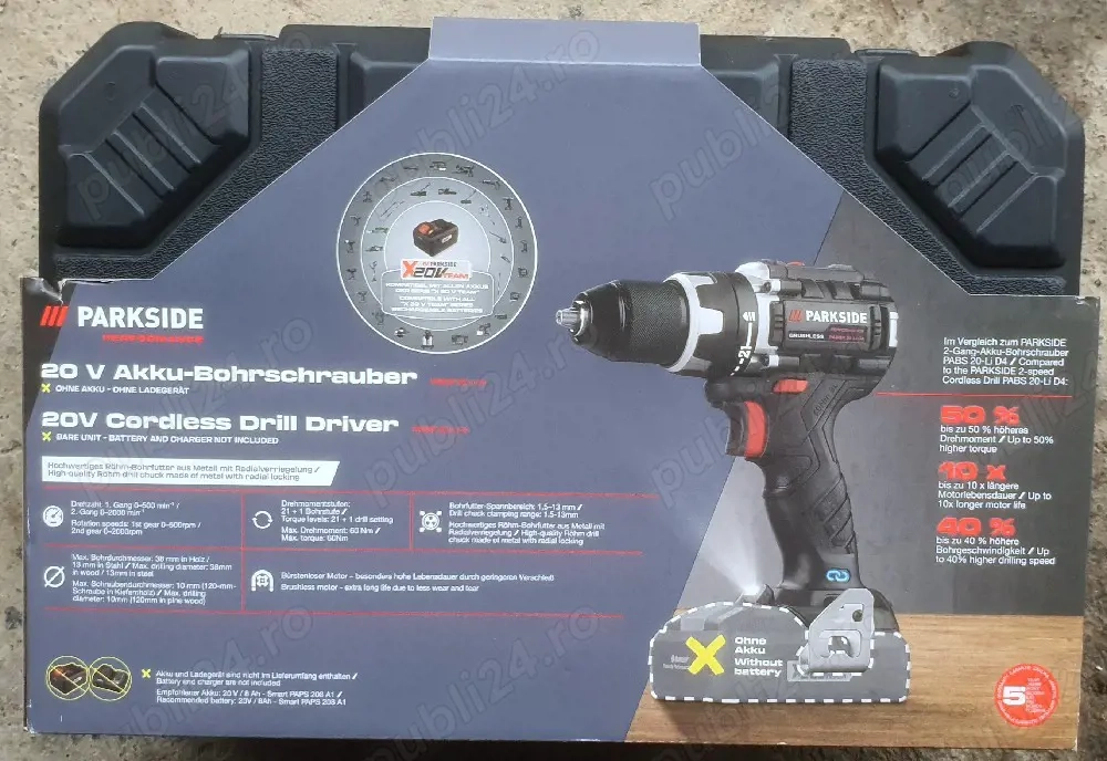 Filetanta Parkside Performance 