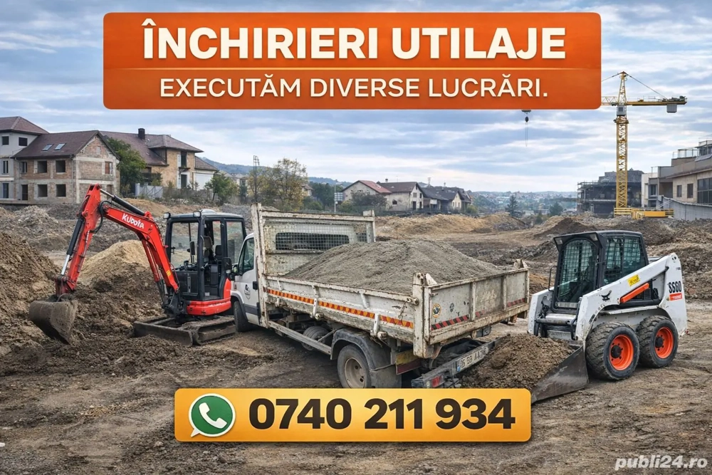 Închirieri excavator