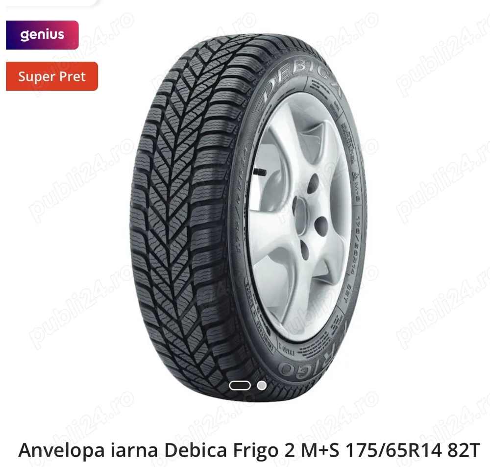 Anvelope Iarna Debica 175/65 R 14  82 T Frigo 2 -