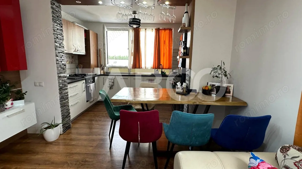 Apartament 3 camere mobilat utilat decomandat zona Arhitectilor Sibiu