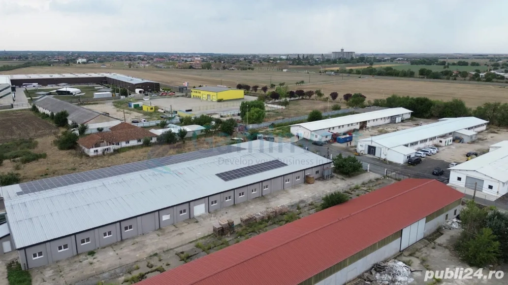 Hala industriala modernizată 2200 mp de vanzare in Pecica, Arad,Gaminvest,V4363 