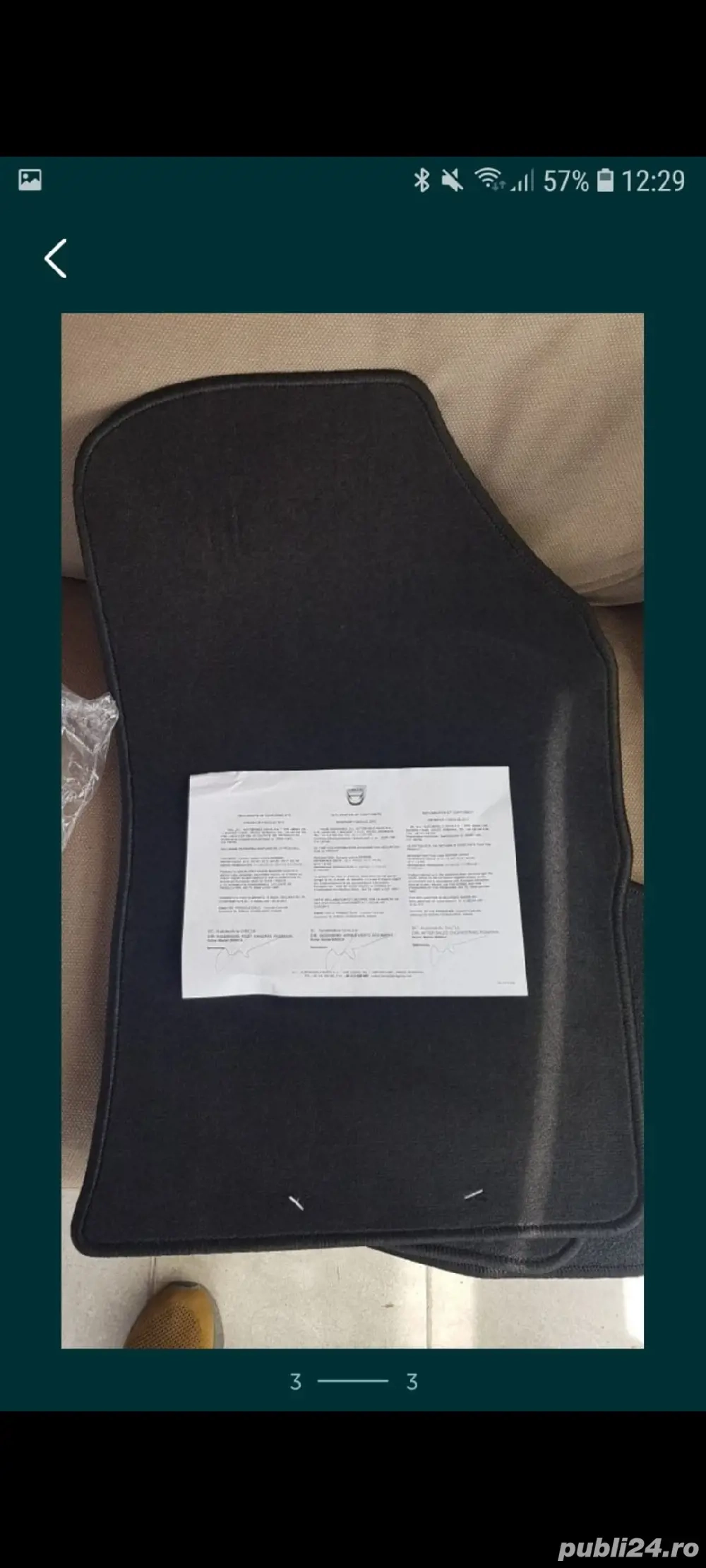 Covorase presuri Dacia Dokker