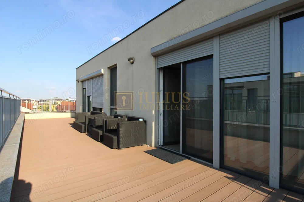 PENTHOUSE zona Braytim - Soarelui, terasa de 50mp, strada secundara/linistita!