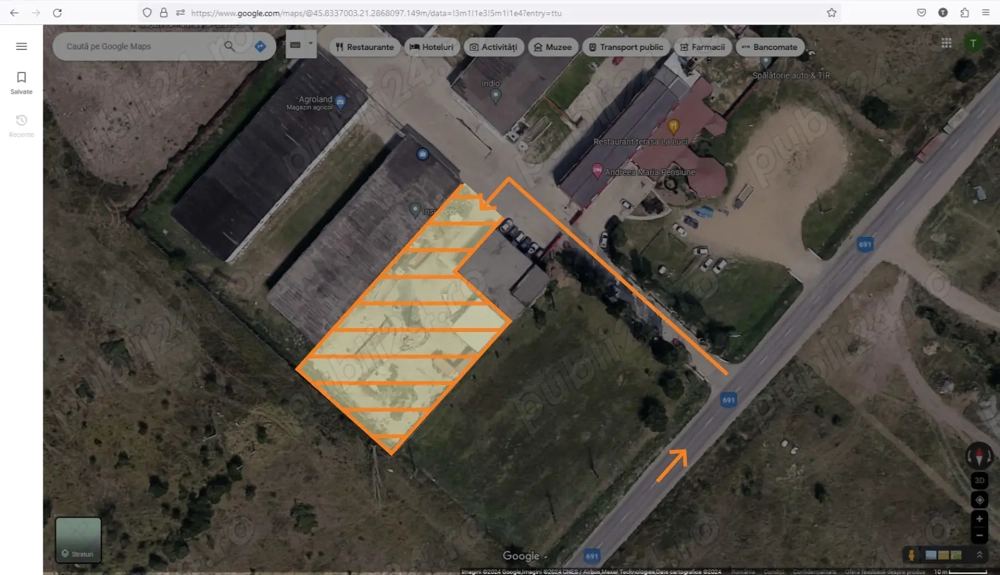 TEREN de 1800mp, DE ÎNCHIRIAT, în Giarmata