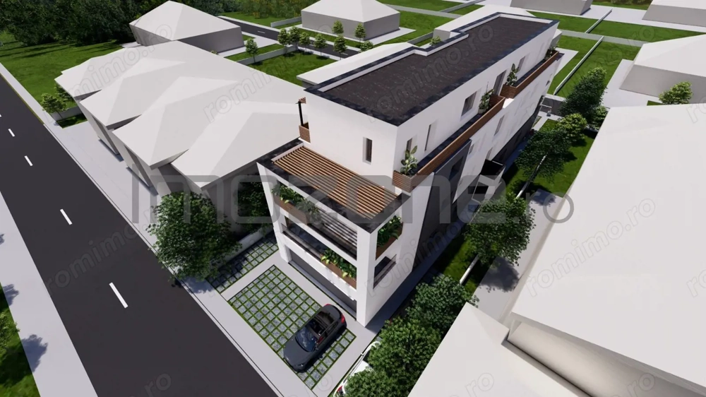 2 cam, terasa 29 m,  et. 3, FINISAT MODERN,  COMISION 0, incalzire in pardoseala