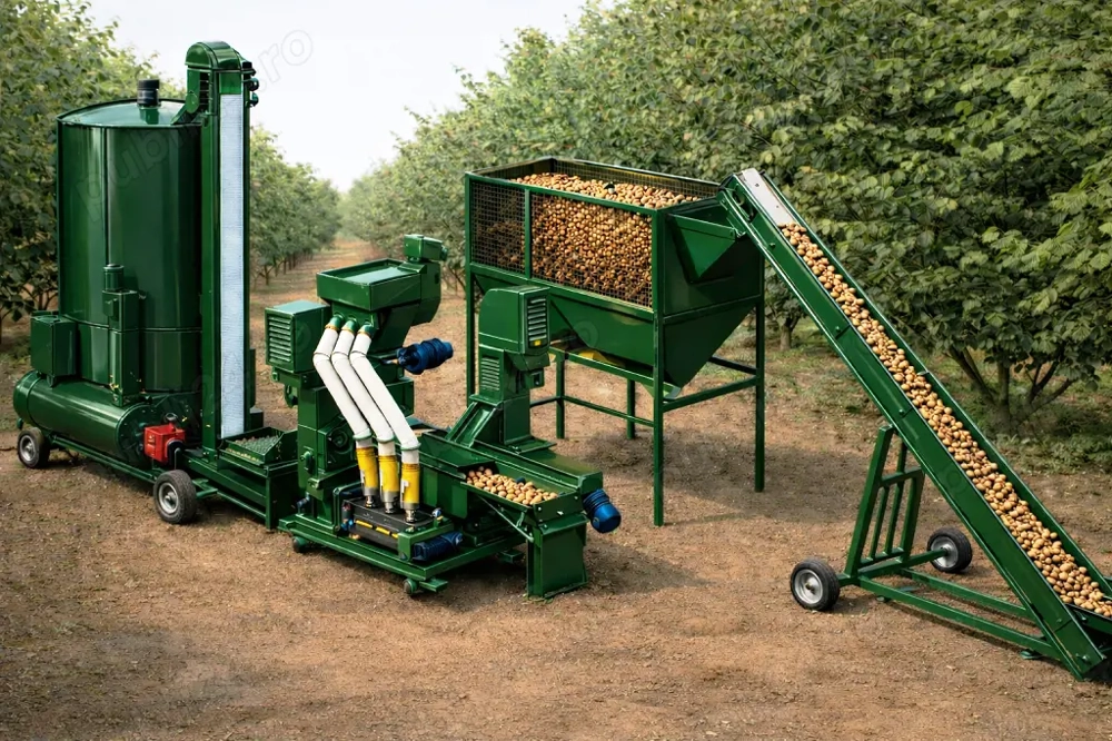 Linie conditionare si procesare alune