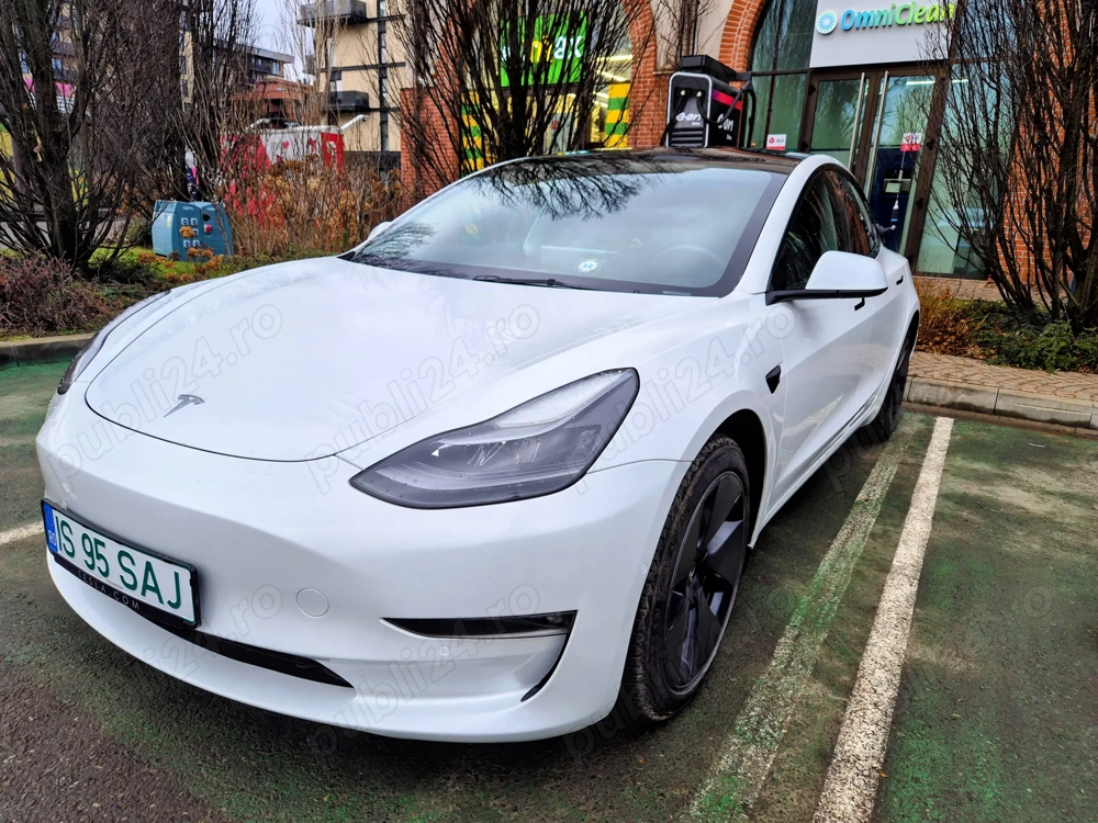 Tesla Model 3 Long Range AWD, Dual Motor 498 CP, Baterie 78 KW, Garantie 2030