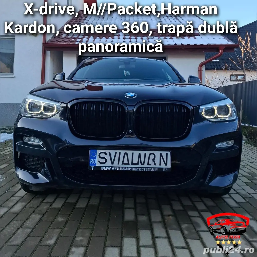 Vând Bmw X4 M  Packet,X-Drive,camere 360,panoramica,Harman-Kardon