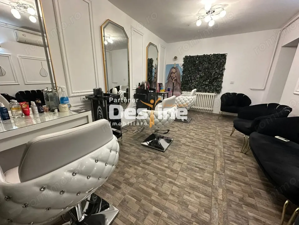 Afacere Frizerie / Salon de înfrumusețare – vad comercial, 83 mp, Zona Canta