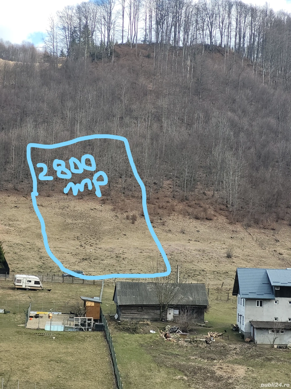 vanzare teren intravilan la munte 