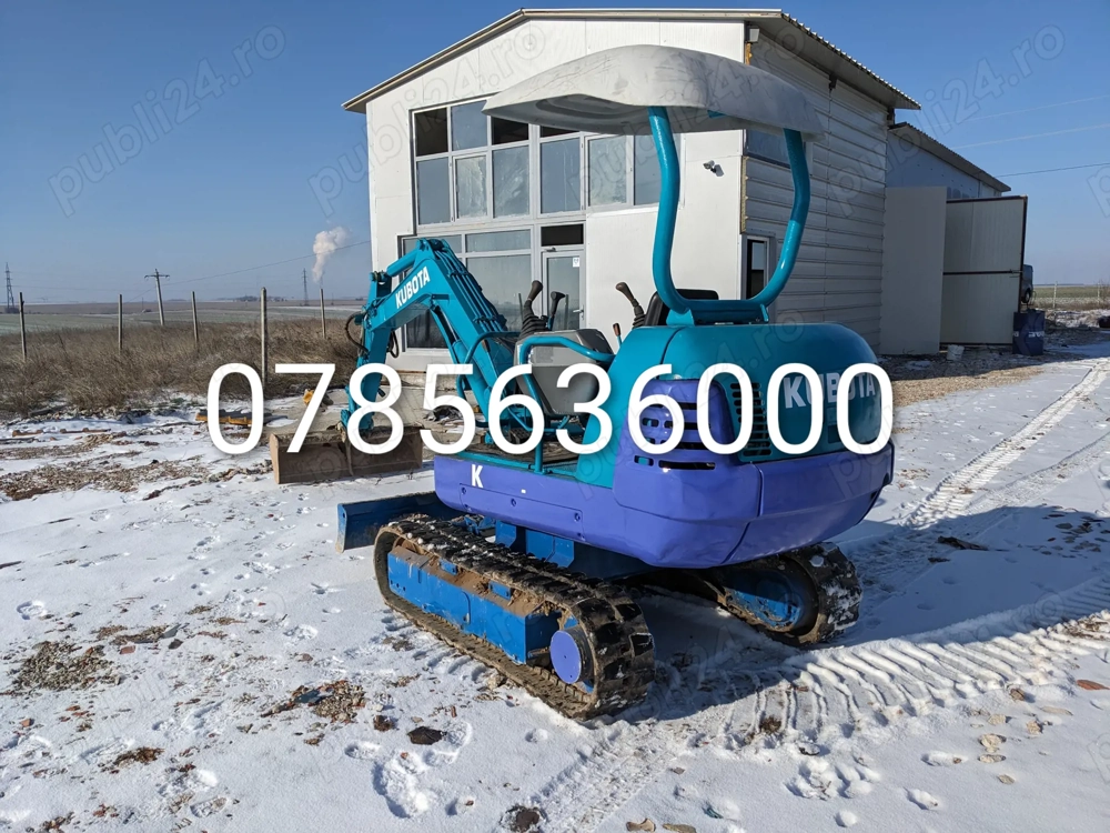 Mini excavator kubota 2, 3tone 
