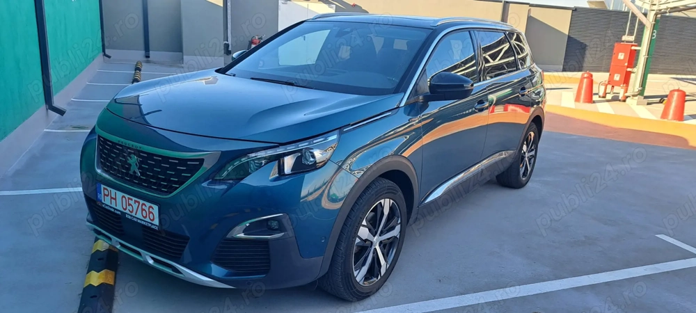 PEUGEOT 5008 GT LINE Automat 1.5 DIESEL 2019 - 7 locuri Pano Trapa + Piele + Masaj