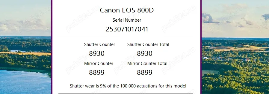 DSLR Canon eos 800D