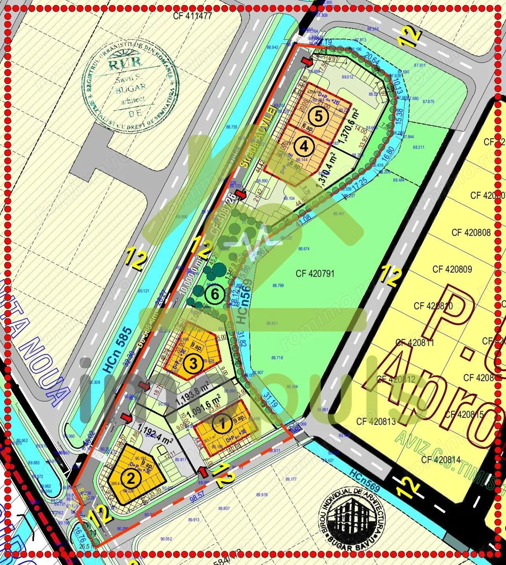 🗺️ PUZ aprobat – dezvoltare rezidențială & comercială | Calea Urseni