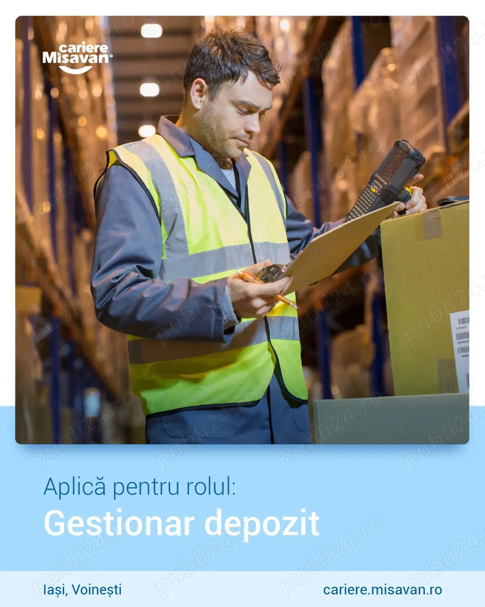 Gestionar depozit - Iasi, Voinesti