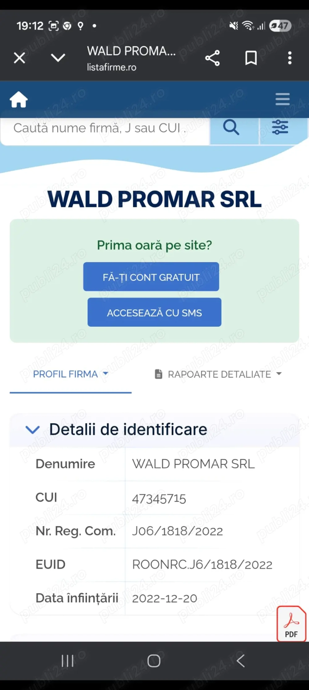 Vând firma exploatare forestiera 