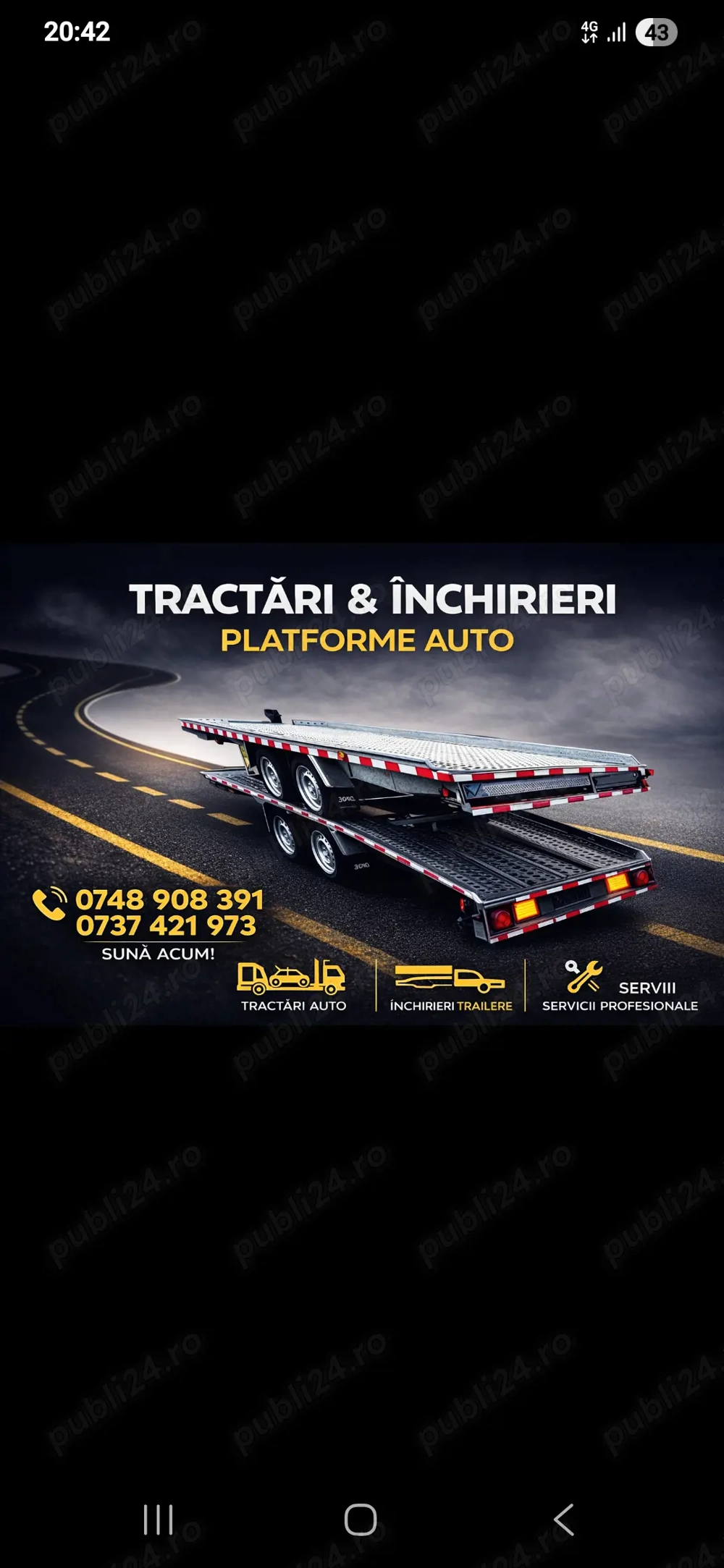 Tractari auto -- non stop