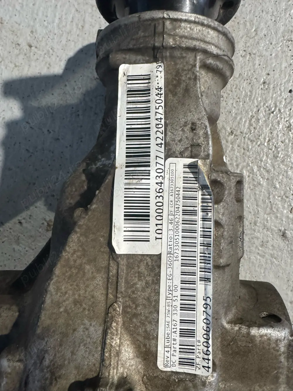 diferential fata mercedes gle w167 a1673305100