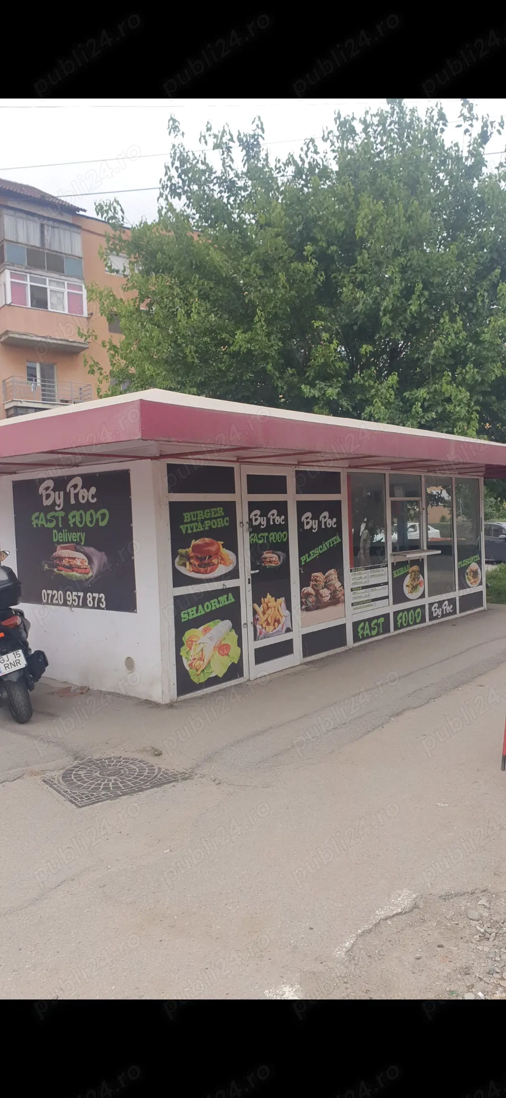 Magazin comercial de 20 mp, amplasat EXCELENT, pe teren închiriat