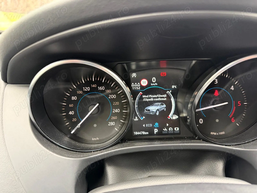 Vind Jaguar F-pace 2020 ,2.0d,180cp,184k km,awd,diesel negru