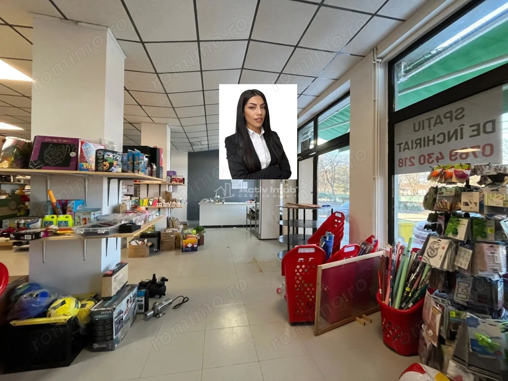 Lugoj, De Inchiriat – Spatiu Comercial, 194 Mp,  Zona Strand