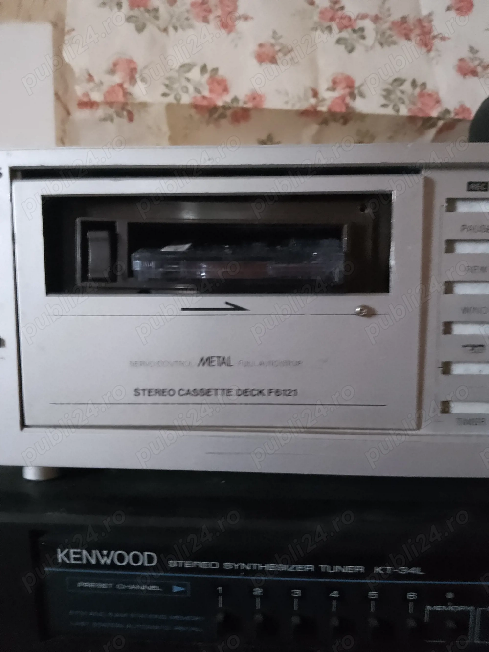 Cas deck Philips F 6121 funcțional 