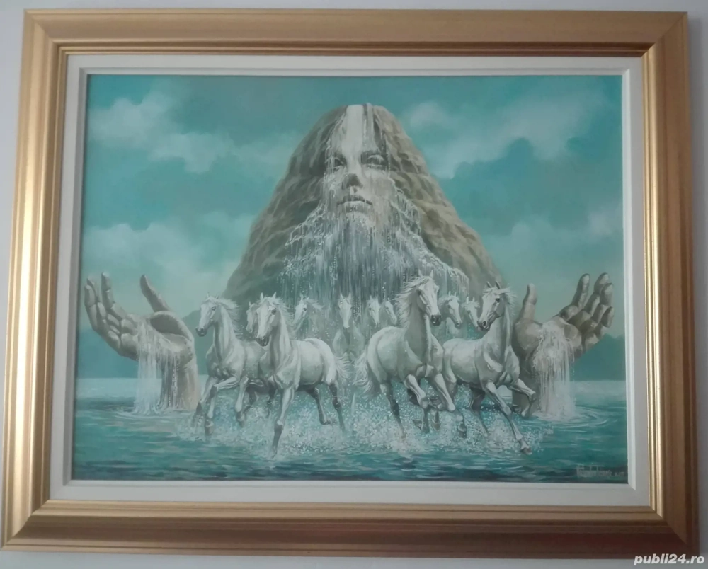 Tablou ulei   Valentin Tanase